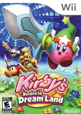 Kirby's Return to Dreamland box cover front